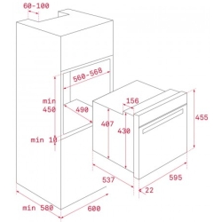 Електрична духова шафа Teka HSC 635 41531030