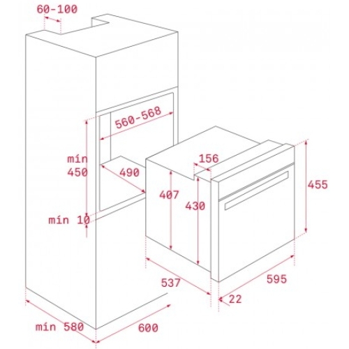 Електрична духова шафа Teka HSC 635 41531030