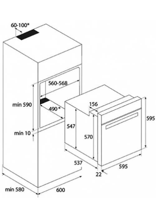 Электрический духовой шкаф Teka HSB 635 41560140