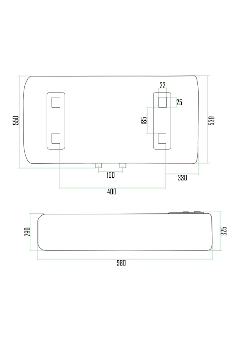 Водонагрівач Thermo Alliance 80 л DT80H20G(PD) (DT80H20GPD)