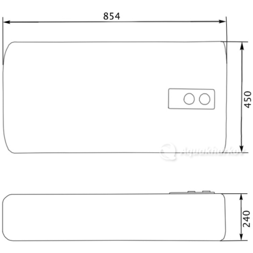 Водонагрівач Thermo Alliance 50 л DT50H20G(PD) (DT50H20GPD)