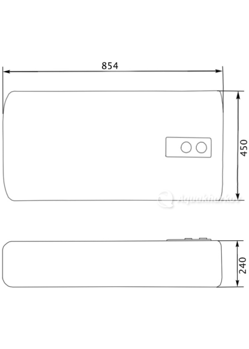 Водонагрівач Thermo Alliance 50 л DT50H20G(PD) (DT50H20GPD)