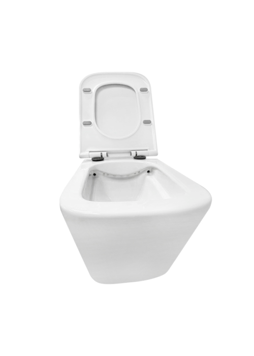 Сидіння для унітазу VENTA Flow з матеріалу Duroplast, антибактеріальне, Soft Close 112459