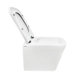 Сидіння для унітазу VENTA Flow з матеріалу Duroplast, антибактеріальне, Soft Close 112459