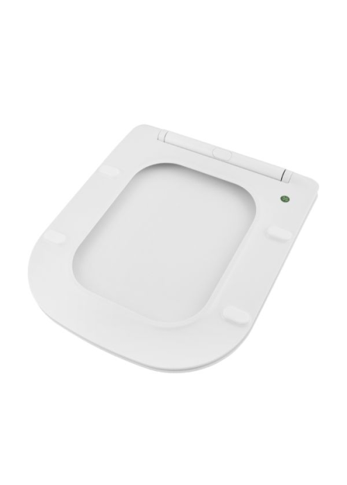 Сиденье для унитаза VENTA List из материала Duroplast, антибактериальное, Soft Close 112678