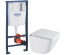 Інсталяційна система Grohe Rapid SL 38772001 з підвісним унітазом VENTA LIST Tornado 3.0 та кришкою 94362