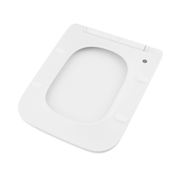 Сиденье для унитаза VENTA Retan,Post из материала Duroplast, антибактериальное, Soft Close 112677