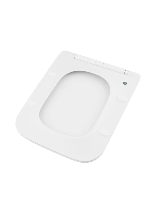 Сиденье для унитаза VENTA Retan,Post из материала Duroplast, антибактериальное, Soft Close 112677