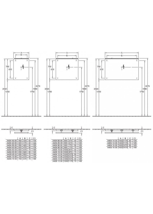 Дзеркало у ванній кімнаті Villeroy&Boch More to See A4048000