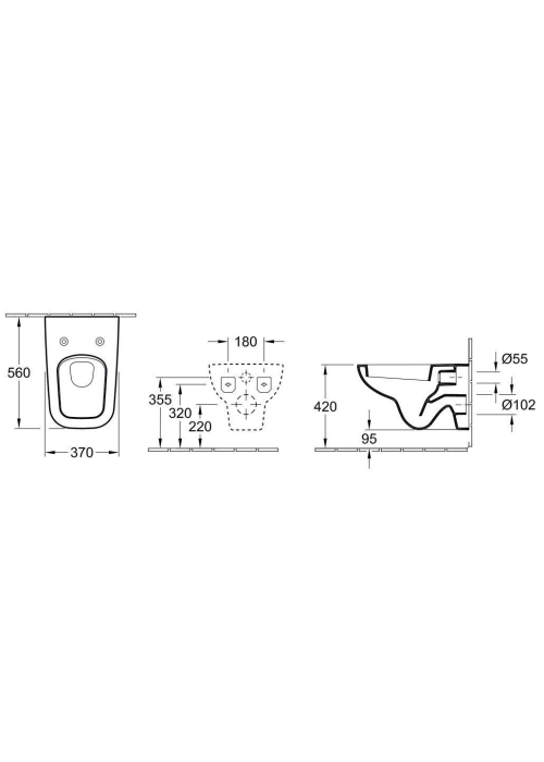 Унітаз підвісний Villeroy & Boch JOYCE 5607R201 JOYCE Soft Close