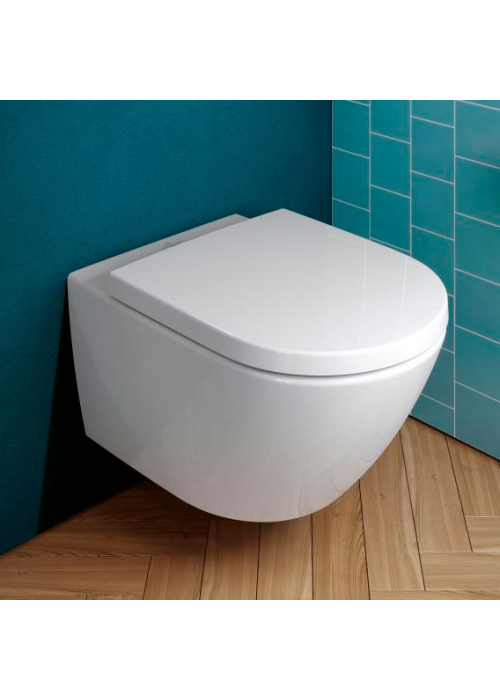 Унитаз подвесной Villeroy & Boch Subway 3.0 с сиденьем Soft Close 4670TS01