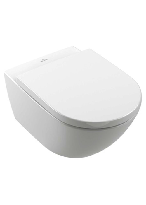 Унитаз подвесной Villeroy & Boch Subway 3.0 с сиденьем Soft Close 4670TS01