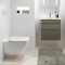 Унитаз подвесной Villeroy & Boch VENTICELLO 4611R001 + Сидение Villeroy & Boch VENTICELLO SlimSeat 9M79S101 ( 4611RS01 )