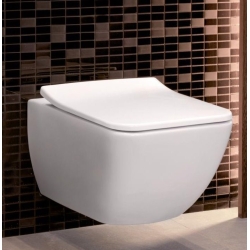  ᐉ Унітаз підвісний Villeroy & Boch VENTICELLO 4611R001 + Сидіння Villeroy & Boch VENTICELLO SlimSeat 9M79S101 ( 4611RS01 )