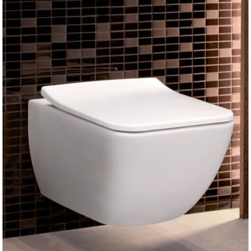  ᐉ Унітаз підвісний Villeroy & Boch VENTICELLO 4611R001 + Сидіння Villeroy & Boch VENTICELLO SlimSeat 9M79S101 ( 4611RS01 )