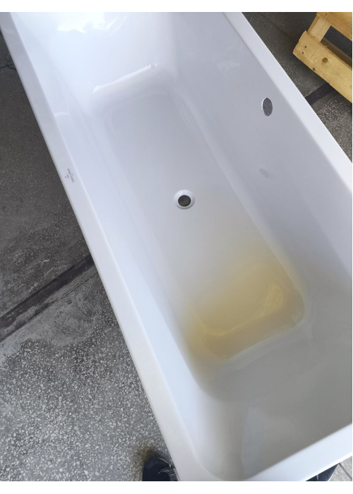 Ванна акрилова прямокутна VILLEROY&BOCH TARGA STYLE 180х80 см UBA180FRA2V-01UU (Уцінений товар, Без захисної плівки)