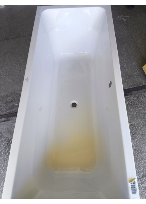 Ванна акрилова прямокутна VILLEROY&BOCH TARGA STYLE 180х80 см UBA180FRA2V-01UU (Уцінений товар, Без захисної плівки)