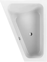 Ванна акрилова асиметрична VILLEROY&BOCH LOOP & FRIENDS 175*135см ліва UBA175LFS9L V-01 (Пошкодження на торцевій частині)