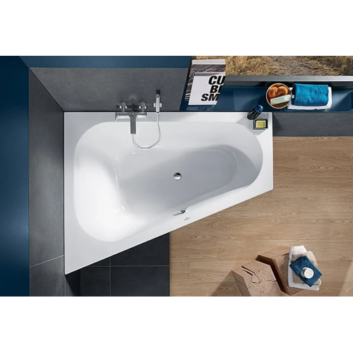 Ванна акриловая асимметричная VILLEROY&BOCH LOOP & FRIENDS 175*135см левая UBA175LFS9L V-01 (Повреждение торцевой части)