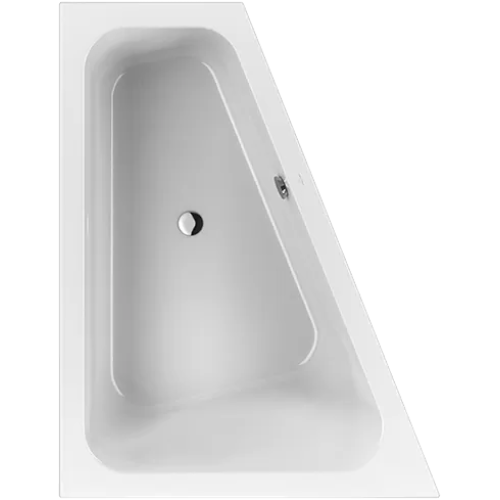 Ванна акрилова асиметрична VILLEROY&BOCH LOOP & FRIENDS 175*135см права UBA175LFS9R V-01 (Пошкодження на торцевій частині)