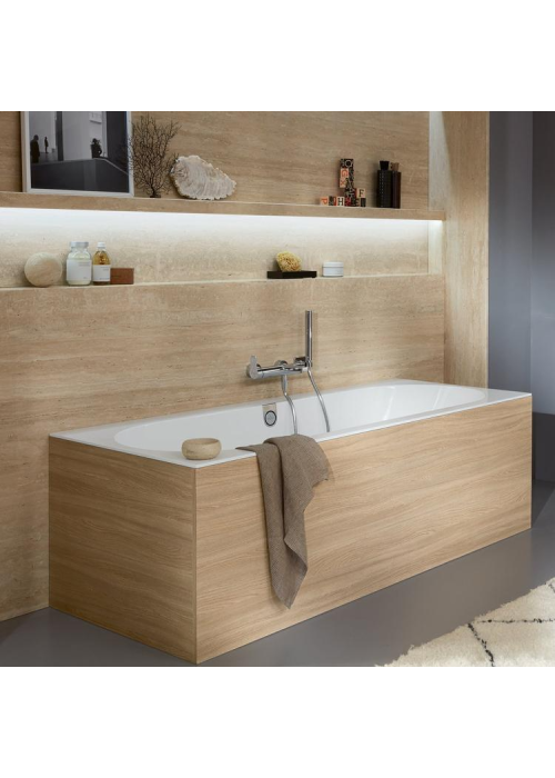 Ванна кварилова VILLEROY & BOCH Oberon 2.0 170x75см White Alpin UBQ170OBR2DV-01+ ніжки