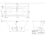 Ванна кварилова VILLEROY & BOCH Oberon 2.0 180x80см UBQ180OBR2DV-01+ ніжки