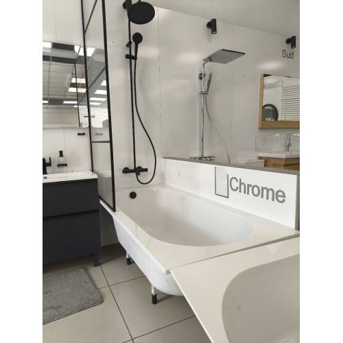 Ванна кварилова прямокутна VILLEROY & BOCH Oberon 180x80см UBQ180OBE2V-01 + ніжки U99740000 (виставковий зразок)
