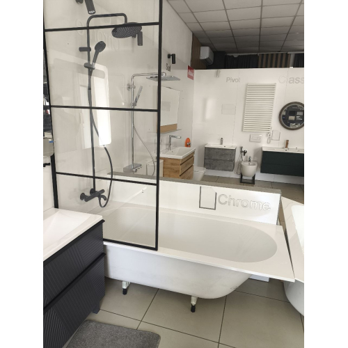 Ванна кварилова прямокутна VILLEROY & BOCH Oberon 180x80см UBQ180OBE2V-01 + ніжки U99740000 (виставковий зразок)