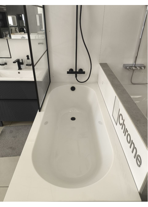 Ванная квариловая прямоугольная VILLEROY & BOCH Oberon 180x80см UBQ180OBE2V-01 + ножки U99740000 (выставочный образец)