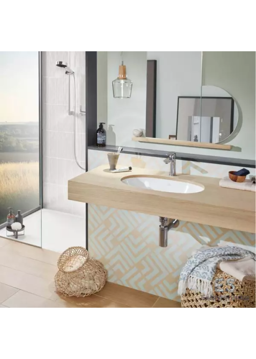 Умивальник овальний врізний під стільницю Villeroy & Boch O.Novo 58х37 см, білий альпійський (41625001)