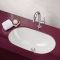 Умывальник овальный врезной под столешницу Villeroy & Boch O.Novo 58х37 см, белый альпийский (41625001) (Небольшое повреждение)