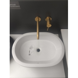 Умивальник овальний врізний в стільницю VILLEROY & BOCH ARCHITECTURA 61.5х41.5 см (41666001) (Сантехнічний недолив)