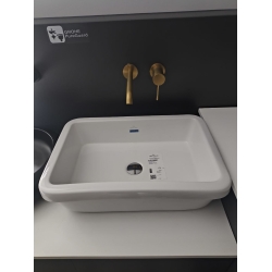 Умивальник врізний в стільницю прямокутний VILLEROY & BOCH ARCHITECTURA 61.5х41.5 см (41676001) (Пошкоджені борти)