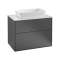 Умивальник на стільницю Villeroy & Boch Artis 58х38 см Titan Ceram (41725801) (Сантехнічний недолив)