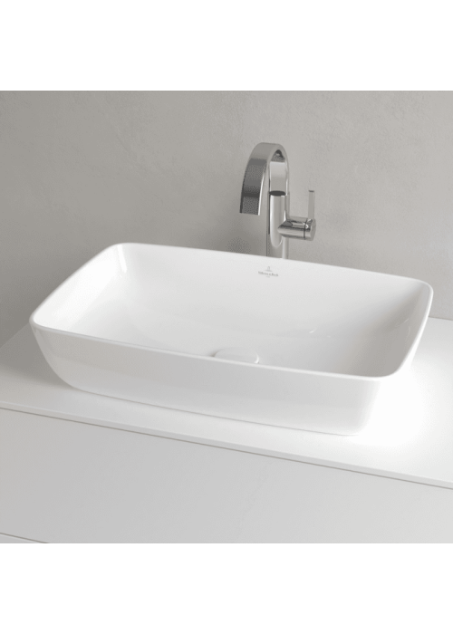 Умивальник на стільницю Villeroy & Boch Artis 58х38 см Titan Ceram (41725801) 