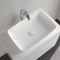 Умивальник на стільницю Villeroy & Boch Artis 58х38 см Titan Ceram (41725801) (Сантехнічний недолив)