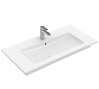 Меблевий умивальник VILLEROY & BOCH VERITY LINE 100х50см, прямокутний, білий альпін (4A12AL01)