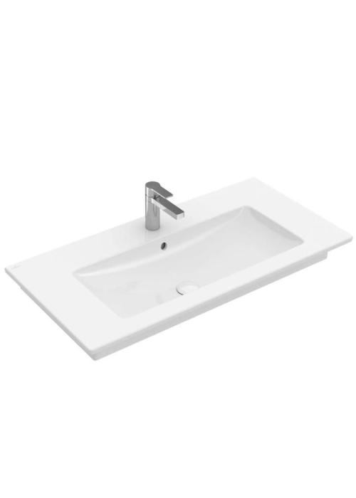 Умывальник мебельный VILLEROY & BOCH VERITY LINE 100х50см, прямоугольный, белый альпин (4A12AL01)