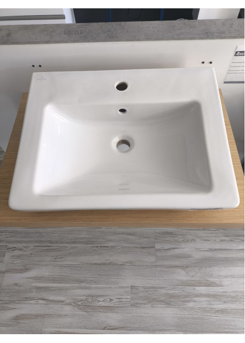 Умывальник подвесной Villeroy&Boch Subway 2.0, 60х47 см белый (71136001) (Небольшая царапина)