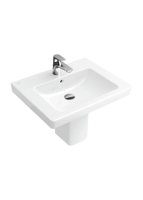 Умывальник подвесной Villeroy&Boch Subway 2.0, 60х47 см белый (71136001) (Небольшая царапина)