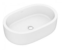 Умывальник на столешницу VILLEROY & BOCH ARCHITECTURA 60х40 см (41266001) (Повреждение правого борта)