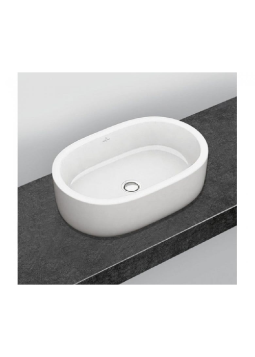 Умивальник на стільницю VILLEROY & BOCH ARCHITECTURA 60х40 см (41266001) (Пошкодження правого борту)