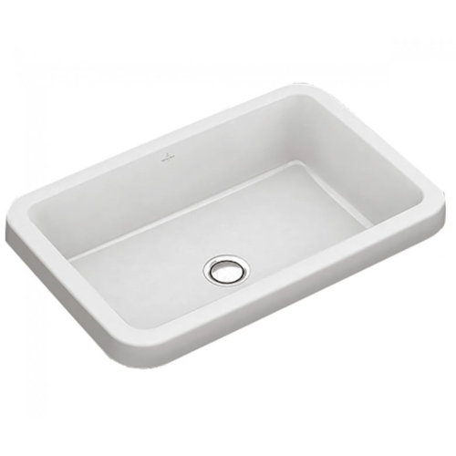 Умивальник врізний в стільницю прямокутний VILLEROY & BOCH ARCHITECTURA 61.5х41.5 см (41676001) (Пошкоджені борти)