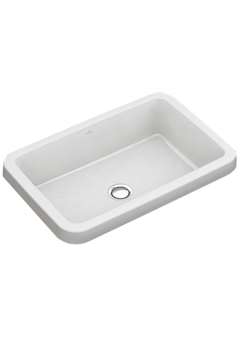 Умывальник врезной в столешницу прямоугольный VILLEROY & BOCH ARCHITECTURA 61.5х41.5 см (41676001) (Поврежденные борта)
