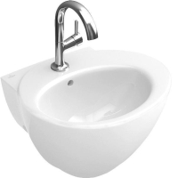 Умивальник підвісний Villeroy&Boch Aveo білий альпін 730850R1 (сантехнічний недолив)