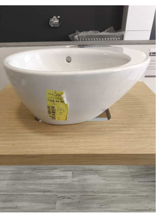 Умывальник подвесной Villeroy&Boch Aveo белый альпин 730850R1 (сантехнический недолив)
