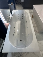 Ванна гідромасажна прямокутна VILLEROY & BOCH Libra 180x80см uBQ180LIB2V-01Gidro