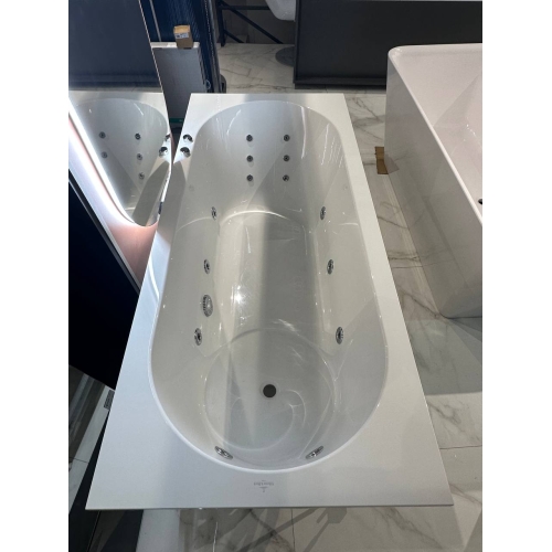 Ванна  гідромасажна прямокутна VILLEROY & BOCH Libra 180x80см uBQ180LIB2V-01Gidro