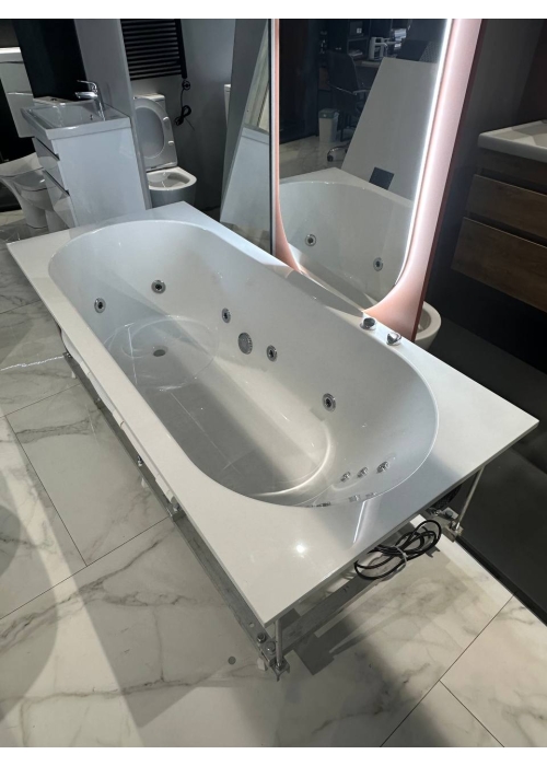 Ванна  гідромасажна прямокутна VILLEROY & BOCH Libra 180x80см uBQ180LIB2V-01Gidro