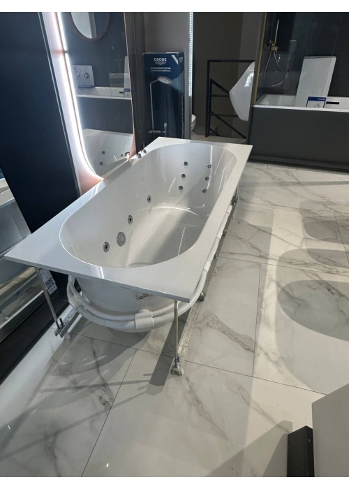 Ванна  гідромасажна прямокутна VILLEROY & BOCH Libra 180x80см uBQ180LIB2V-01Gidro